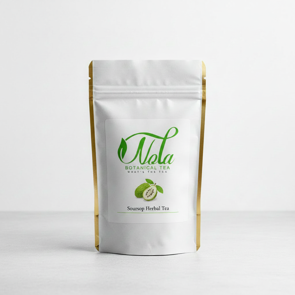 Soursop Tea Bag with Logo - No Text